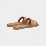 Hermès Oran Sandals for Women In Summer Slip-Resistant Coffee