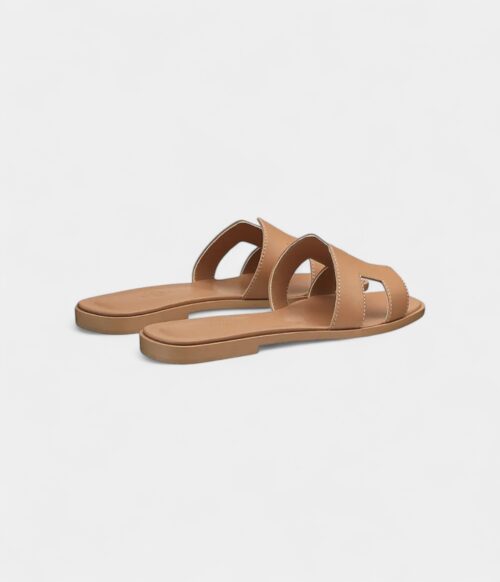 Hermès Oran Sandals for Women In Summer Slip-Resistant Coffee