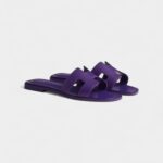 Hermès Oran Sandals for Women In Summer Slip-Resistant Purple