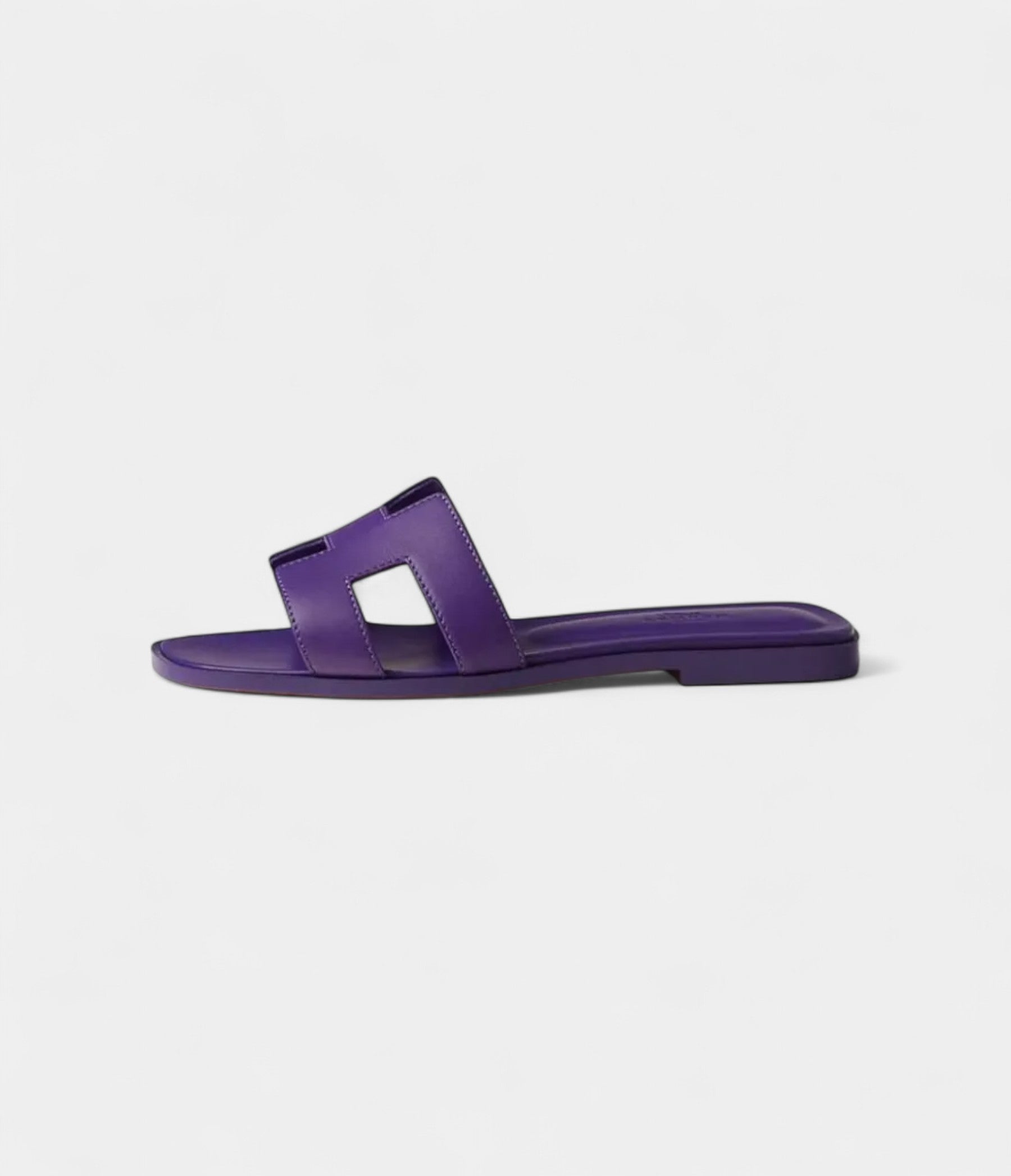 Hermès Oran Sandals for Women In Summer Slip-Resistant Purple