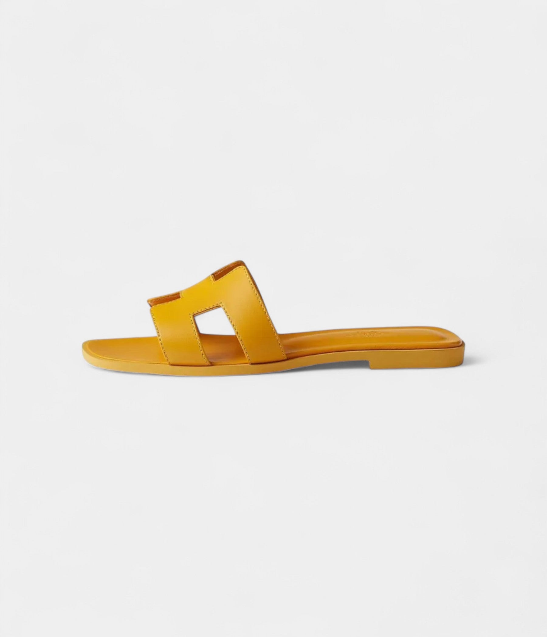Hermès Oran Sandals for Women In Summer Slip-Resistant Yellow