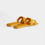 Hermès Oran Sandals for Women In Summer Slip-Resistant Yellow