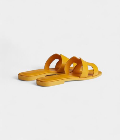 Hermès Oran Sandals for Women In Summer Slip-Resistant Yellow