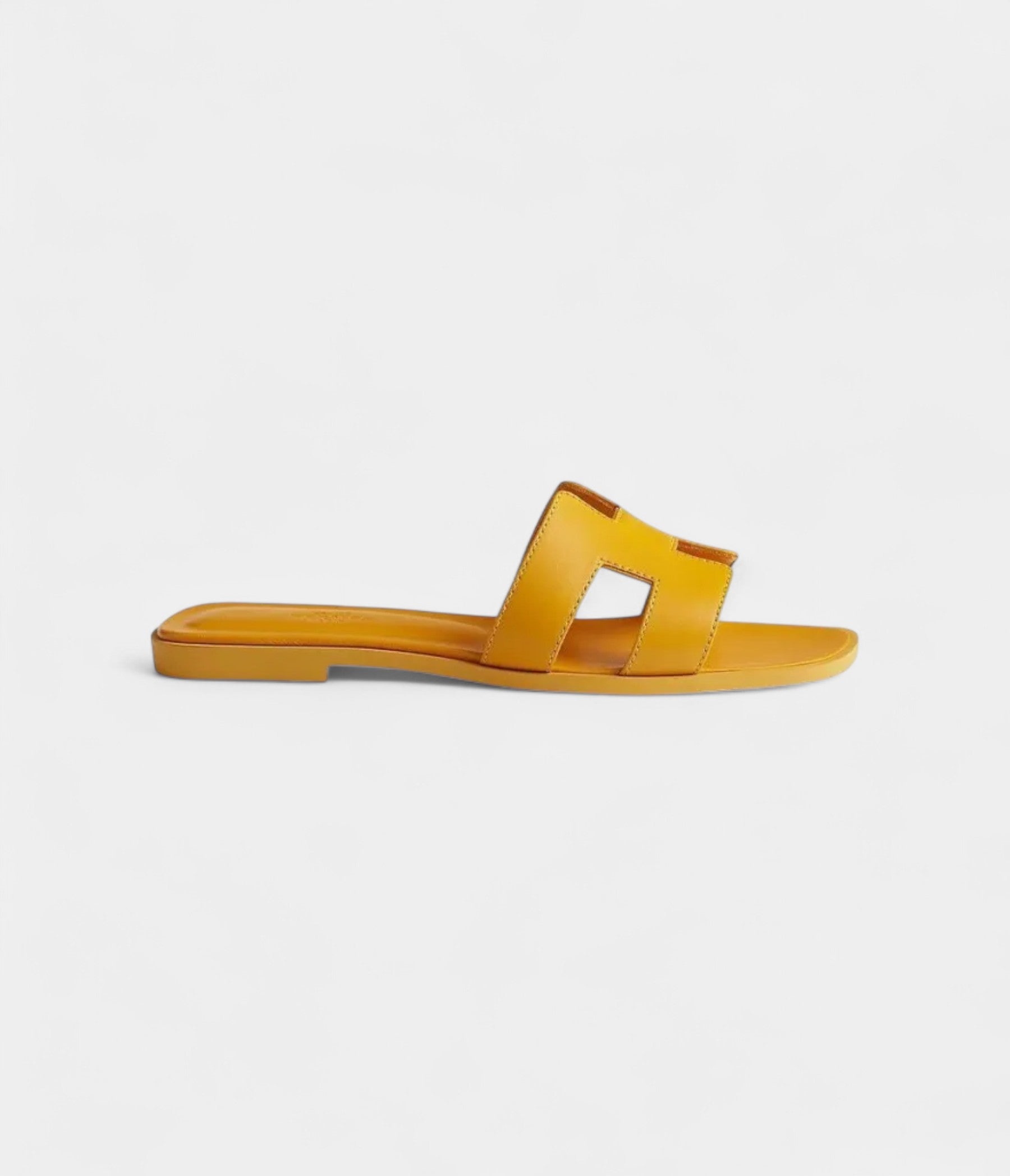 Hermès Oran Sandals for Women In Summer Slip-Resistant Yellow