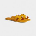 Hermès Oran Sandals for Women In Summer Slip-Resistant Yellow