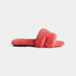 Hermès Oran Sandals for Women In Vibrant Coral Pink