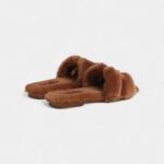 Hermès Oran Sandals for Women In Winter Abrasion-Resistant Brown