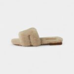 Hermès Oran Sandals for Women In Winter Slip-Resistant Beige