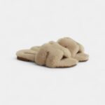 Hermès Oran Sandals for Women In Winter Slip-Resistant Beige