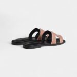 Hermès Oran Sandals for Women – Spring, Summer & Fall Edition in Pearlescent Rose