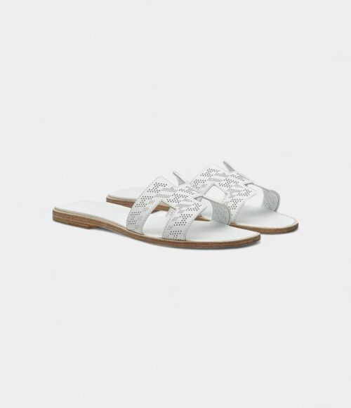 Hermès Oran Sandals for Women – Spring, Summer & Fall Edition in White