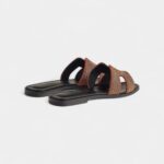Hermès Oran Sandals for Women – Summer Edition in Black & Brown