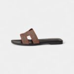 Hermès Oran Sandals for Women – Summer Edition in Black & Brown