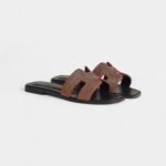 Hermès Oran Sandals for Women – Summer Edition in Black & Brown