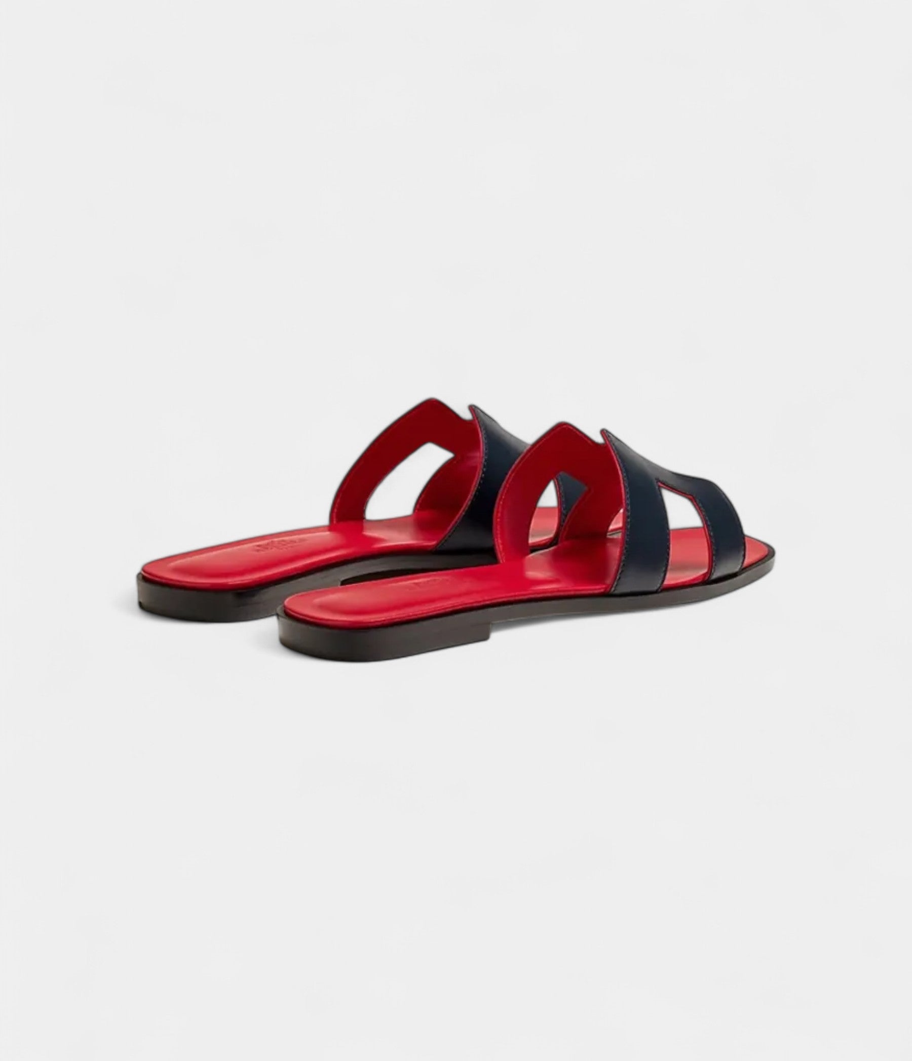 Hermès Oran Sandals for Women – Summer Edition in Black & Red