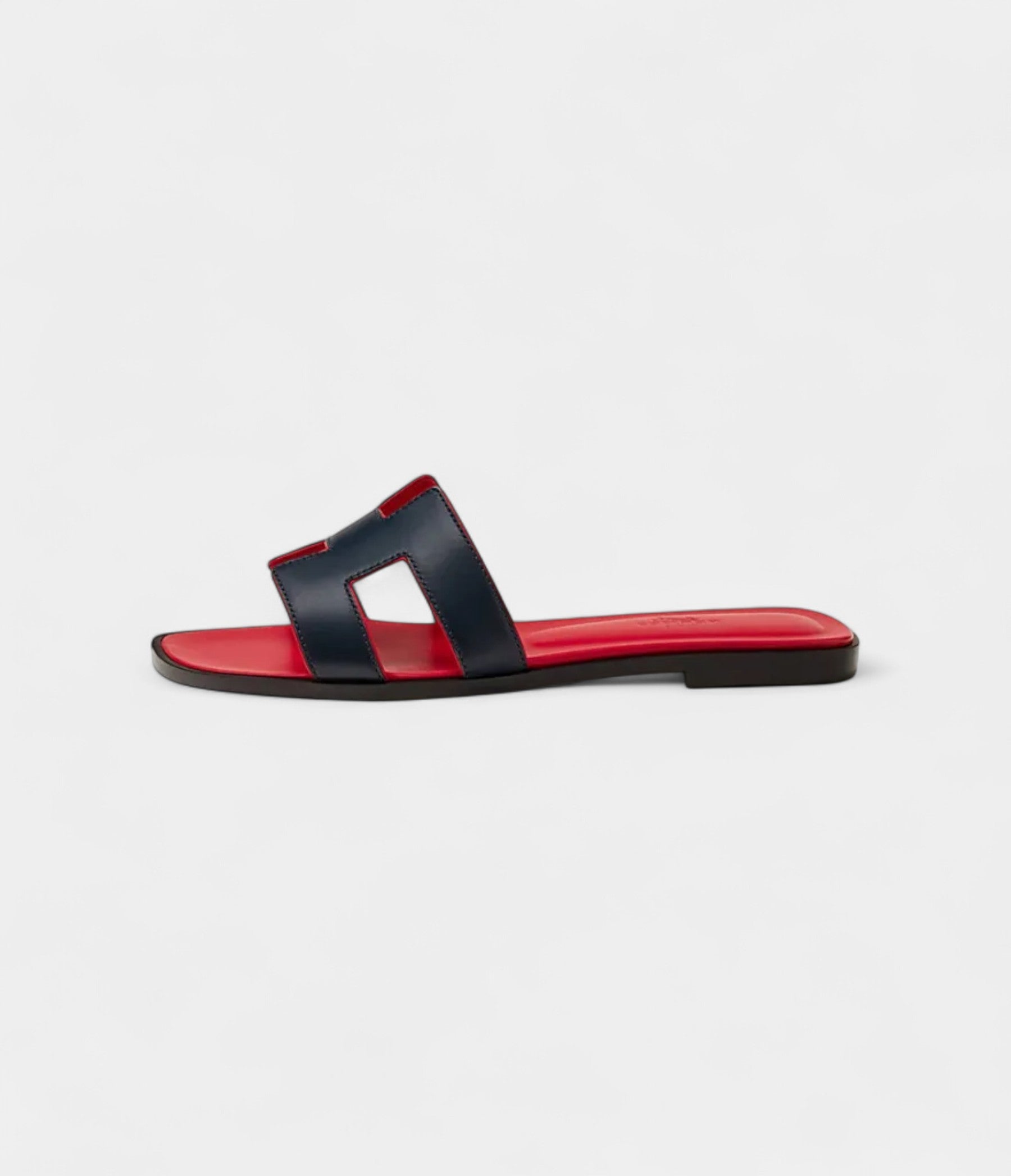 Hermès Oran Sandals for Women – Summer Edition in Black & Red