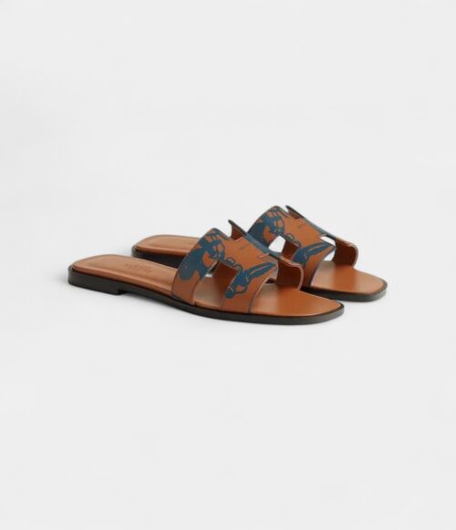 Hermès Oran Sandals for Women – Summer Edition in Brown