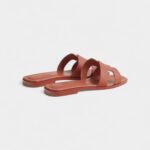Hermès Oran Sandals for Women – Summer Edition in Dark Orange