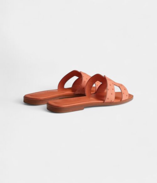 Hermès Oran Sandals for Women – Summer Edition in Earth Orange