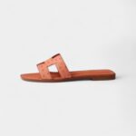 Hermès Oran Sandals for Women – Summer Edition in Earth Orange
