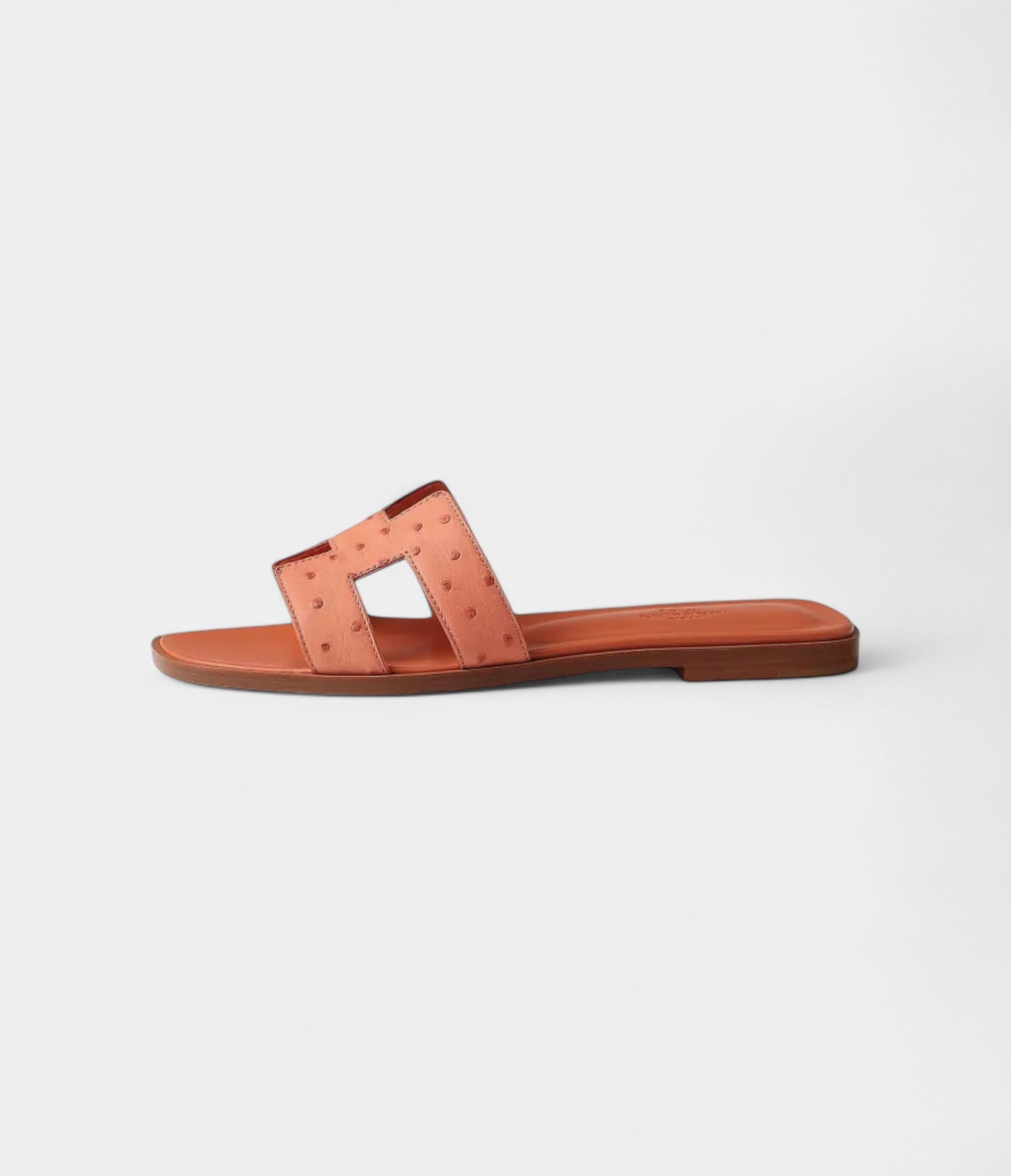Hermès Oran Sandals for Women – Summer Edition in Earth Orange