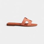 Hermès Oran Sandals for Women – Summer Edition in Earth Orange