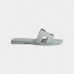 Hermès Oran Sandals for Women – Summer Edition in Gray