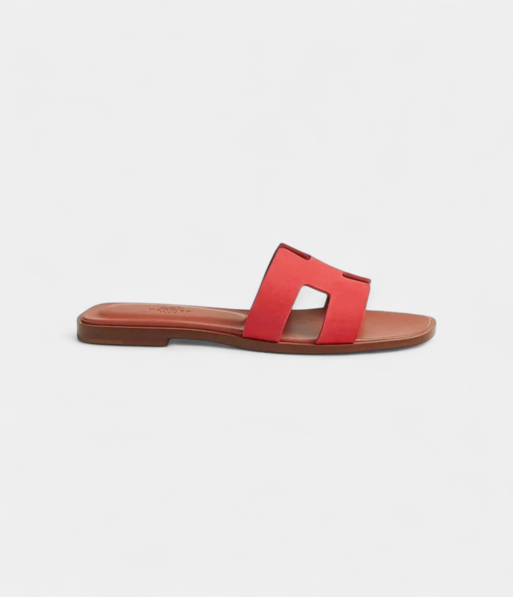HermesOranSandalsforWomen_SummerEditioninRed_Brown_3.jpg Hermès Oran Sandals for Women – Summer Edition in Red & Brown