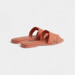 Hermès Oran Sandals for Women – Summer & Fall Edition in Orange