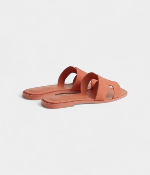 Hermès Oran Sandals for Women – Summer & Fall Edition in Orange