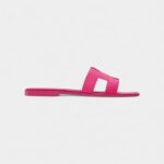 Hermès Oran Sandals for Women in Odor Resistant Slide Peach Pink