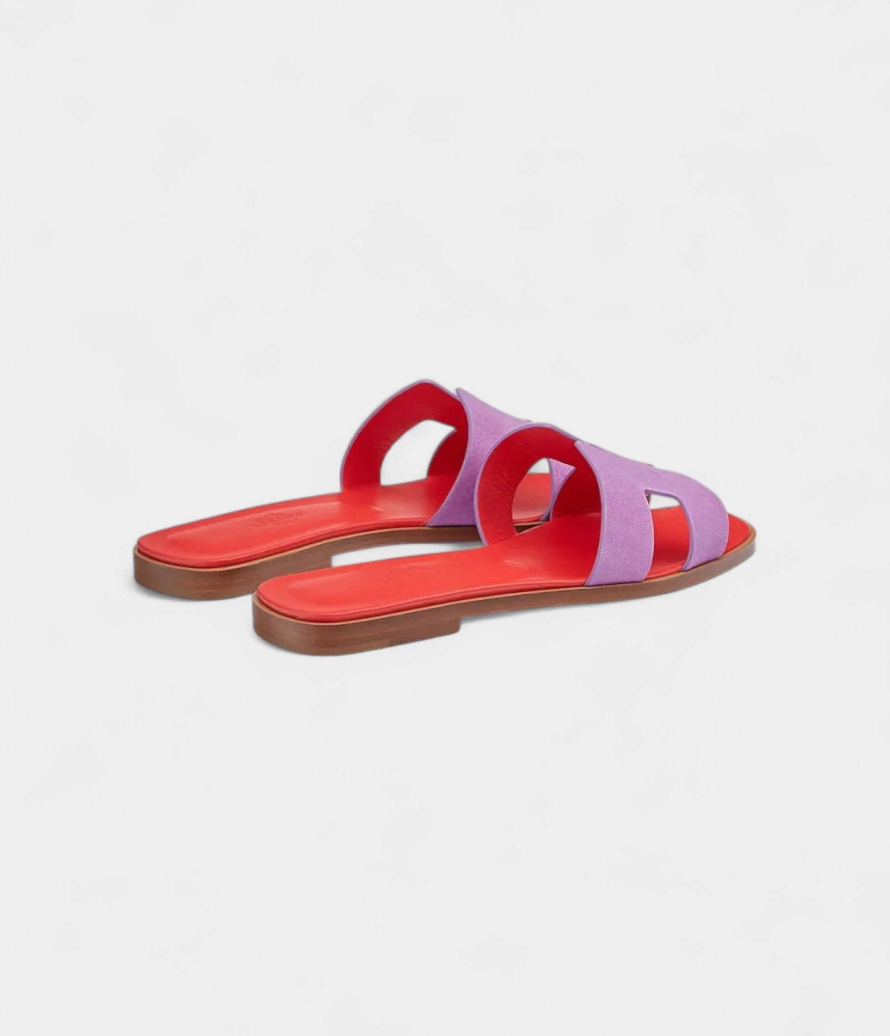 HermesOranSandalsforWomeninParmaPink_PurpleLeather_1.jpg Hermès Oran Sandals for Women in Parma Pink & Purple Leather