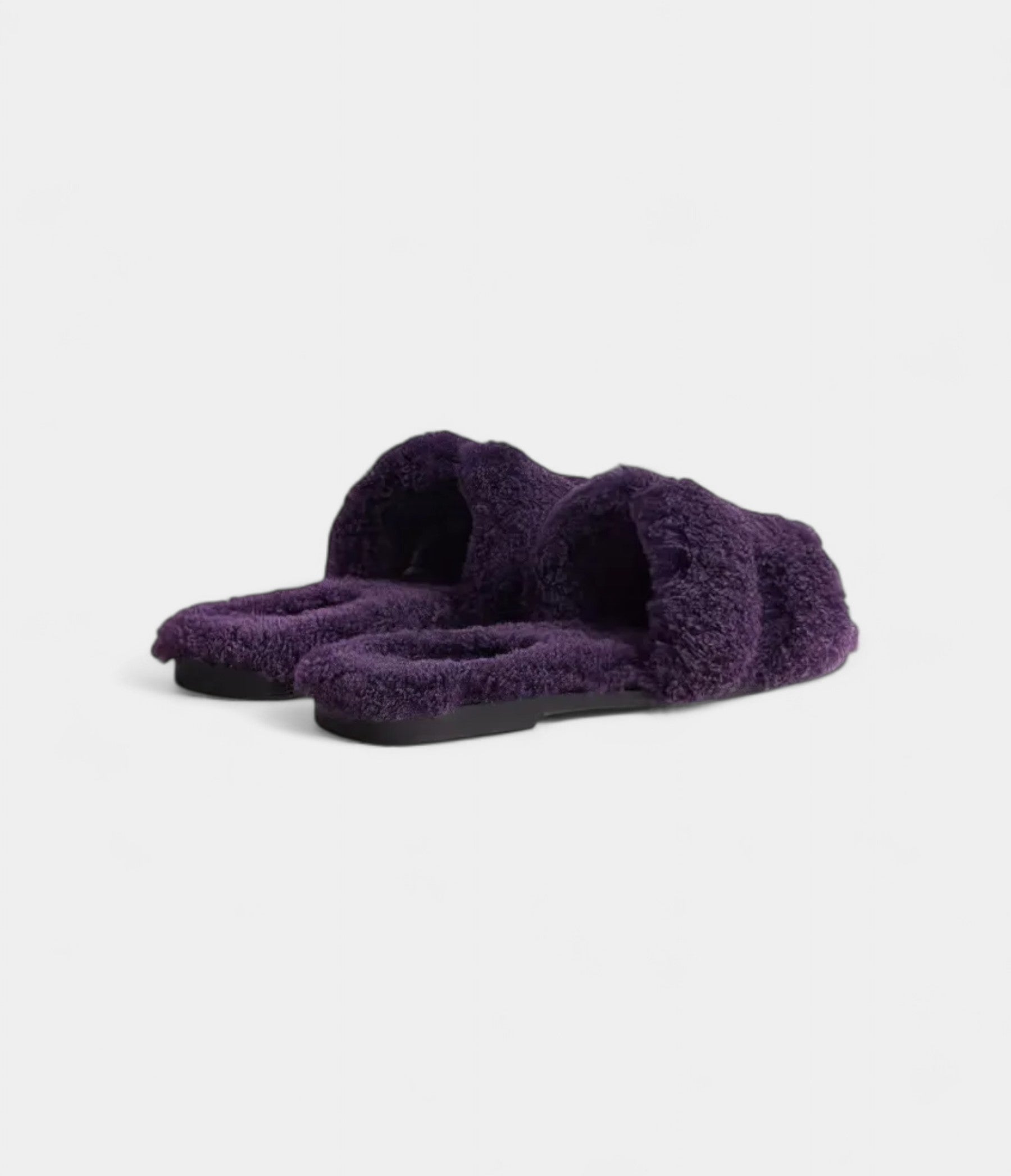 Hermès Oran Sandals for Women in Spring & Summer With Winter Slip-resistant Violet