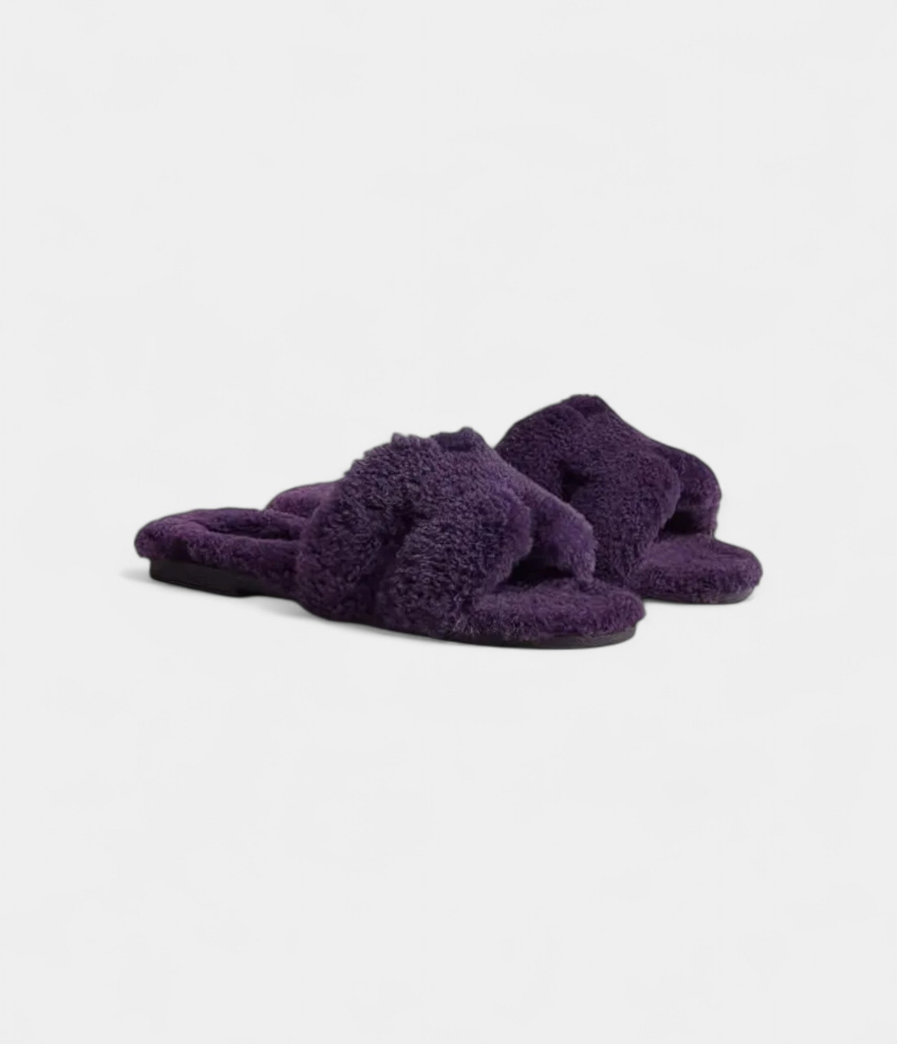 Hermès Oran Sandals for Women in Spring & Summer With Winter Slip-resistant Violet