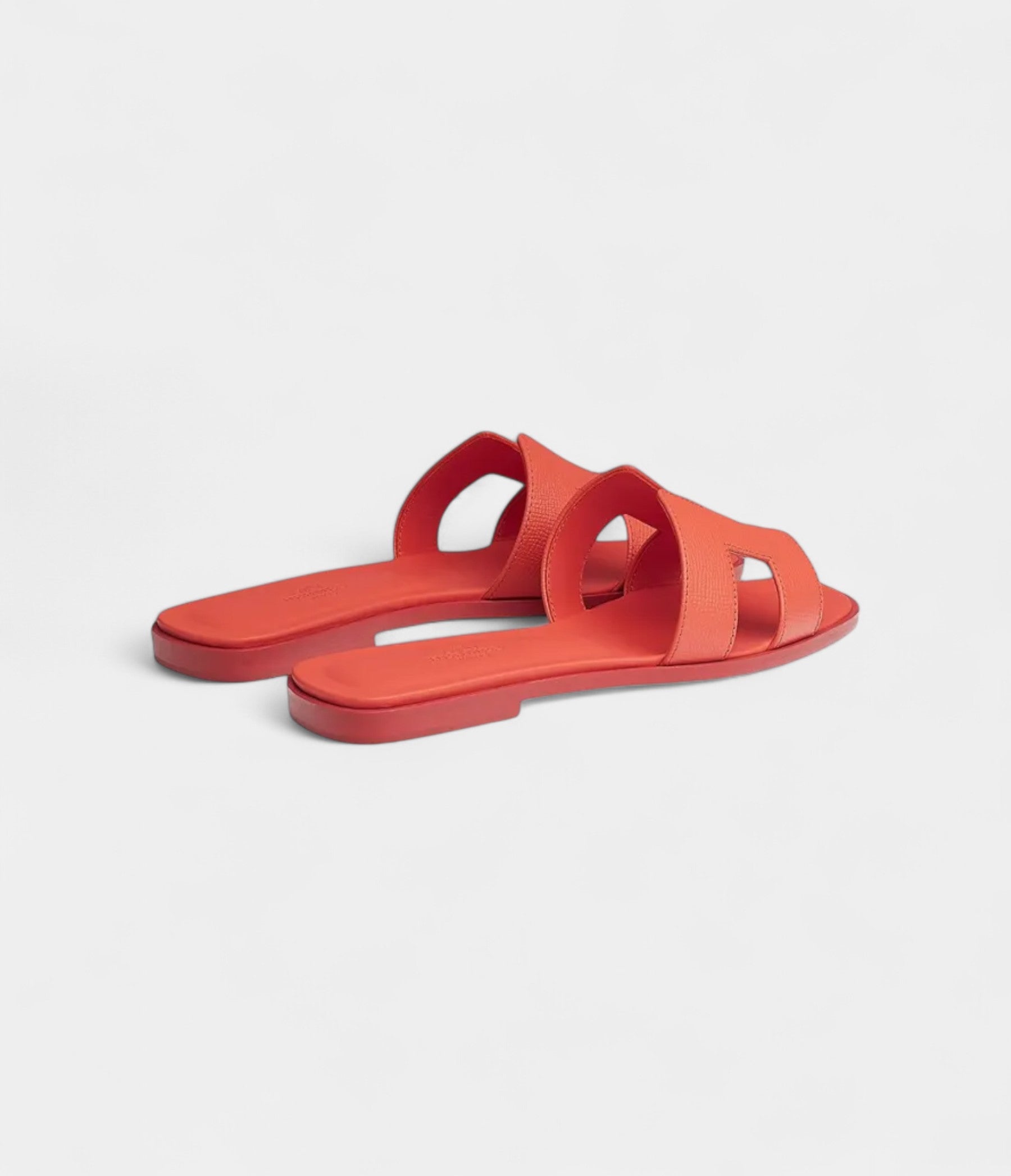 HermesOranStylishSandalsforWomenInOrangeRed_1.jpg Hermès Oran Stylish Sandals for Women In Orange Red