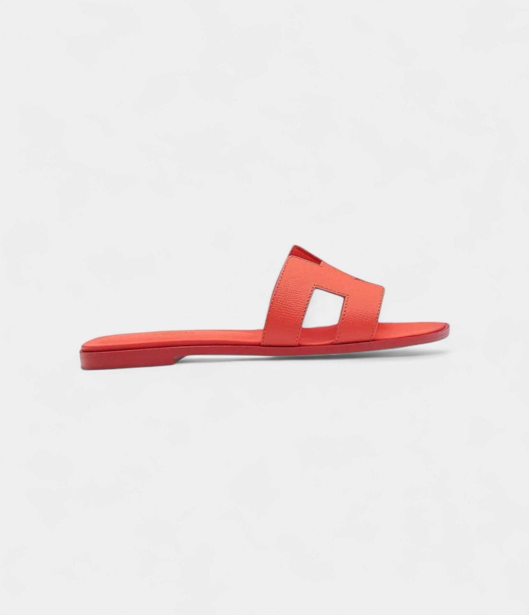 HermesOranStylishSandalsforWomenInOrangeRed_4.jpg Hermès Oran Stylish Sandals for Women In Orange Red