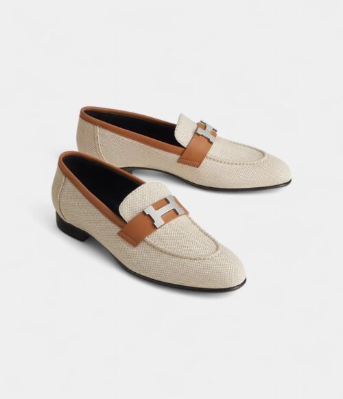 Hermès Paris Loafer Beige Naturel