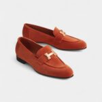 Hermès Paris Loafer Orange Canyon