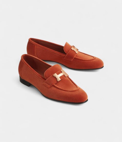 Hermès Paris Loafer Orange Canyon