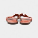 Hermes Peach Pink Suede Izmir Sandals 42.5 EU