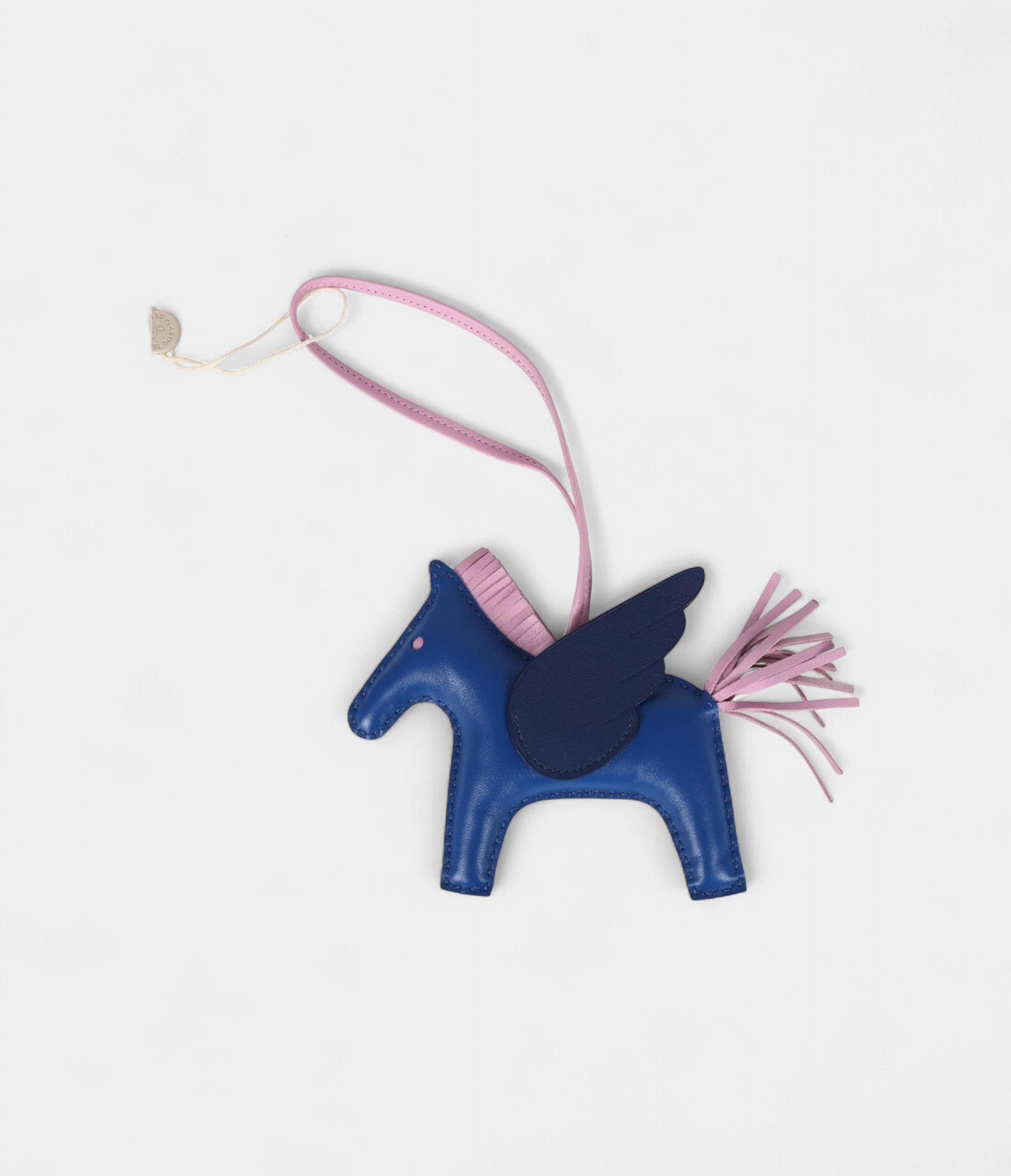 HermesPegaseRodeoBagCharmMMBleuFranceMauveSylvestreBleuSaphirMiloLambskin_1.jpg Hermès Pegase Rodeo Bag Charm MM Bleu France Mauve Sylvestre Bleu Saphir Milo Lambskin