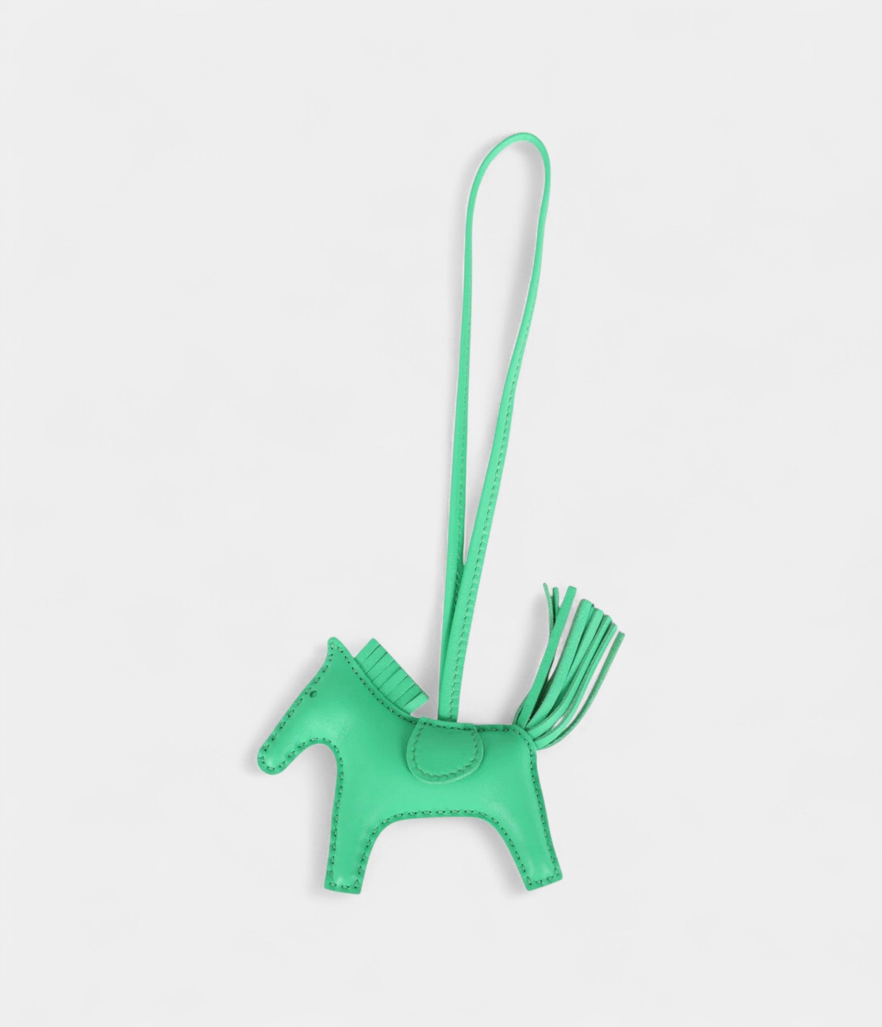 HermesPegaseRodeoBagCharmPMVertComicsMiloLambskin_1.jpg Hermès Pegase Rodeo Bag Charm PM Vert Comics Milo Lambskin