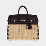 Hermès Picnic Birkin 25 Rouge Sellier Swift Palladium Hardware