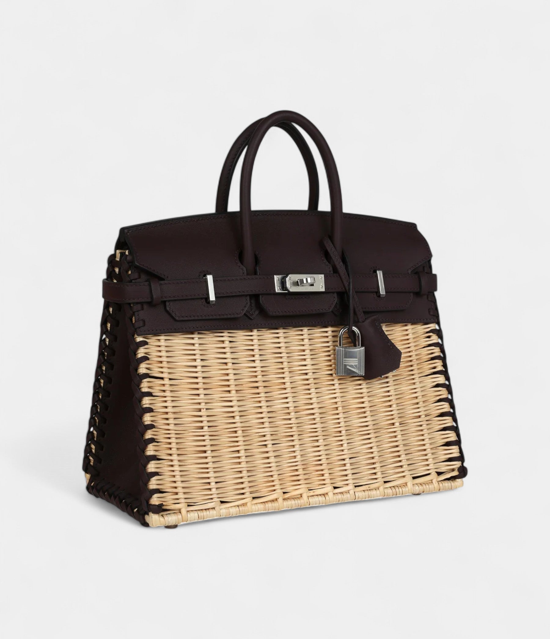 Hermès Picnic Birkin 25 Rouge Sellier Swift Palladium Hardware