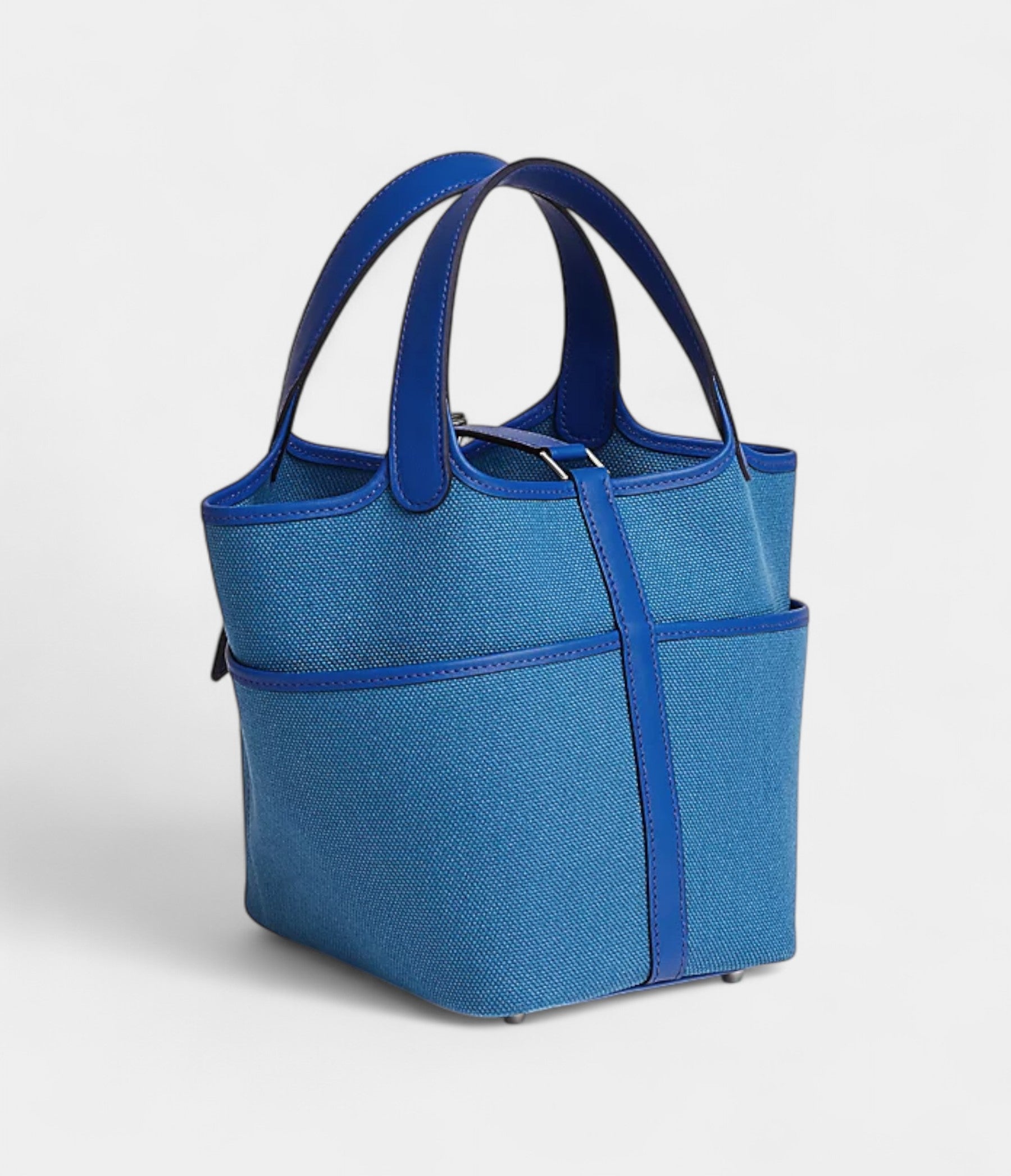 HermesPicotinLock18PocketGoelandCanvasandSwiftCalfskinPalladiumHardware_1.jpg Hermès Picotin Lock 18 Pocket Goeland Canvas and Swift Calfskin Palladium Hardware