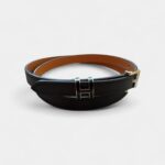 Hermès Pop H Leather Belt Enamel Buckle