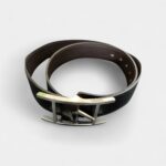 Hermès Quentin Leather Belt Modern Elegance, Subtle Signature