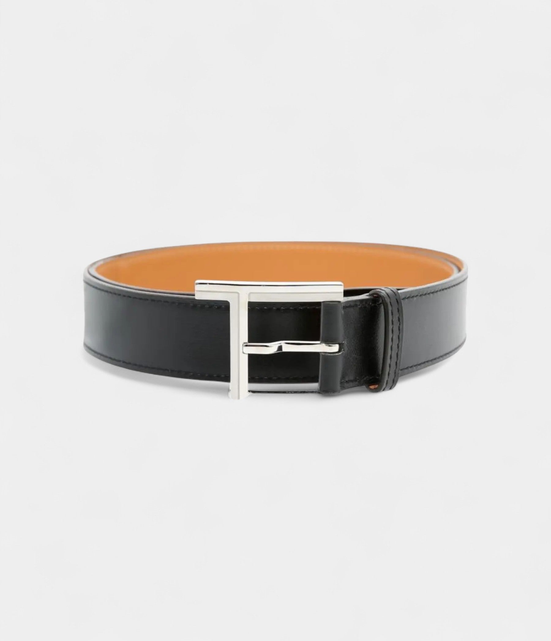 Hermès Quentin Leather Belt Subtle Sophistication, Modern Craft