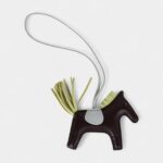 Hermès Rodeo Bag Charm PM Rouge Sellier Bleu Brume Jaune Bourgeon Milo Lambskin