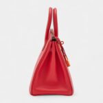 Hermès Rouge Casaque Epsom Birkin 25 Gold Hardware